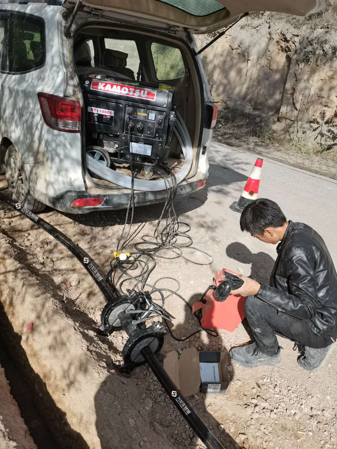 “興紀(jì)龍”埋地燃?xì)鈱Ｓ霉?，對接施工圖